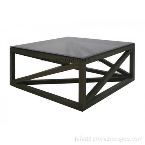 Glass Coffee Table (CC-4096)